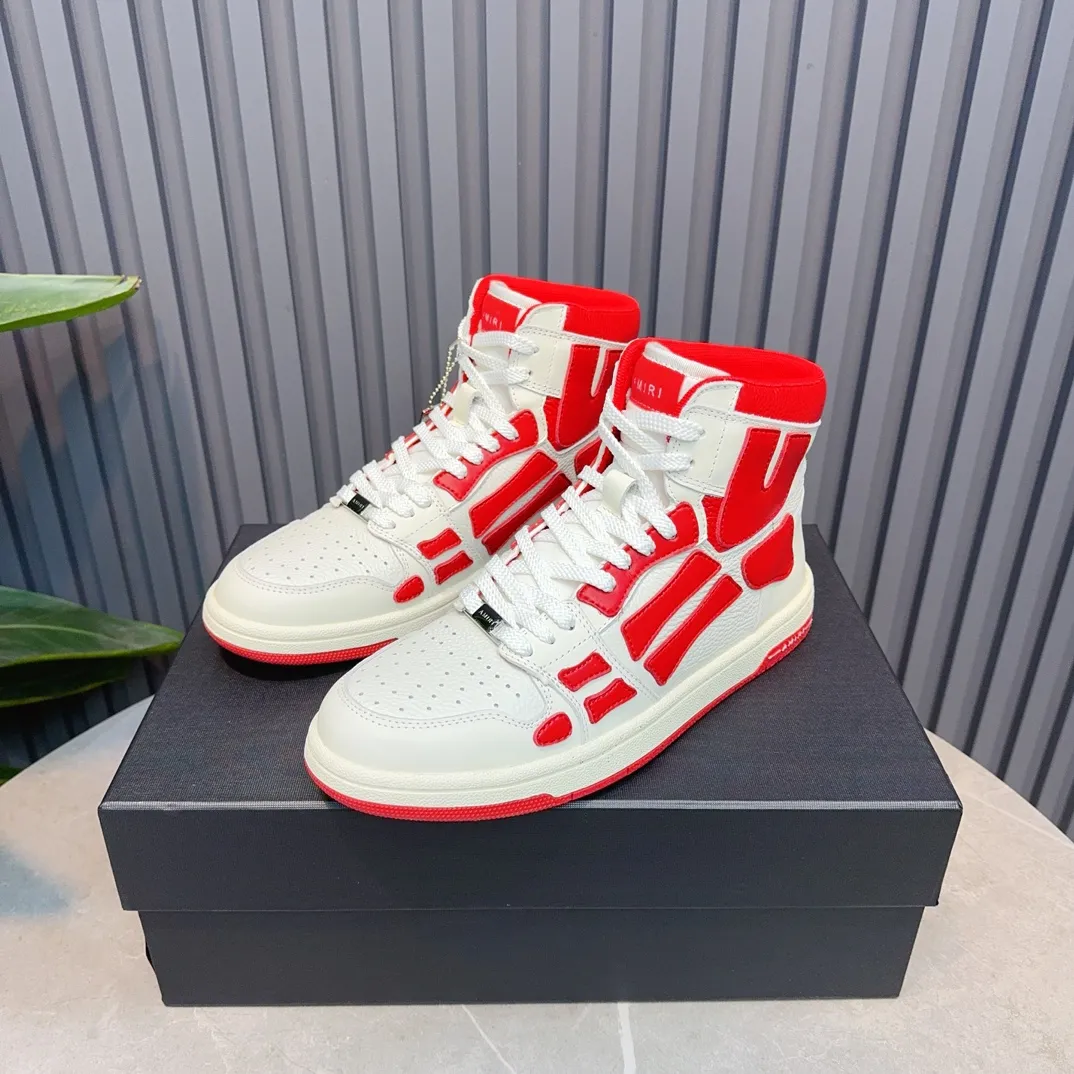 Men's shoes💰620💰 AMIRI AMIRI trendy brand hot sale🔥 Available all year round✅Couples💑 Official website synchronization Imported fabrics 1⃣️ratio 1⃣️Re-engraved, original factory special original sole, 35-45 (38.45. Non-refundable)